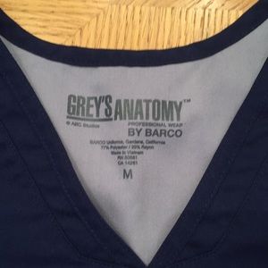 Greys anatomy scrub outfit